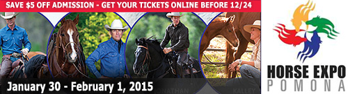 Horse Expo Pomona, Jan 30 to Feb 1, 2015, Fairplex in Pomona