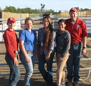Huntington Beach, CA march 28, 2011. Dr. Jenn Winnick DVM, Gold Star Equine Medicine, Dr. Silvia Colladay DVM, Coast Veterinary Medicine