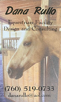 Dana Rullo - Equestrian Facility Design and Consulting